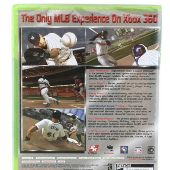 🕹⚾️XBOX 360 MAJOR LEAGUE BASEBALL 2K6🕹⚾️ - Picture 7 of 7